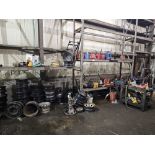 Contents of Area Includes Tools, Rims, etc..