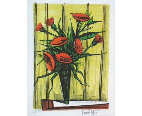 BERNARD BUFFET (1928-1999), 'Sonics' 1977, original lithograph on arches watermarked paper signed by the artist in pencil, fr