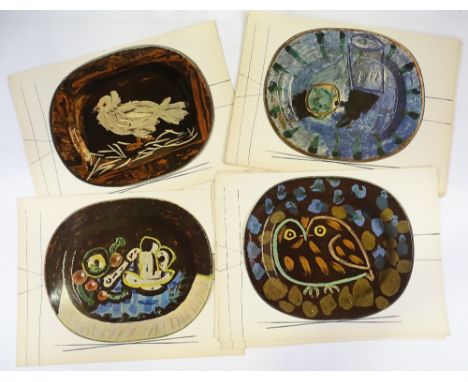 Pablo Picasso, a portfolio of prints of ceramic designs, published 1948