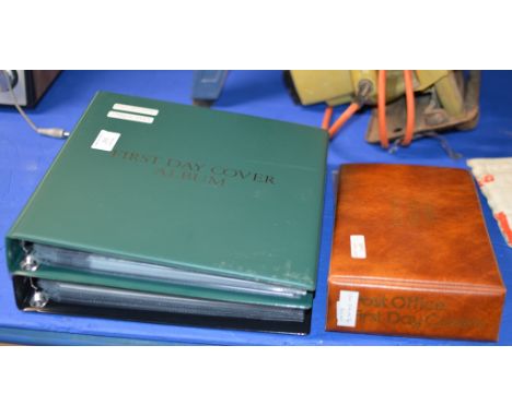 3 ALBUMS OF GB FIRST DAY COVERS     