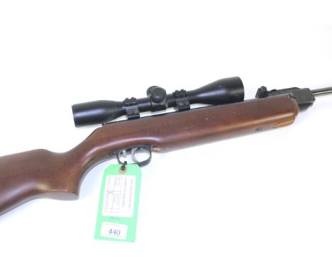 A Weirauch 995 .22 Cal air rifle Ser. No.1649759, in overall excellent condition. As a post 1939 air weapon the restrictions 