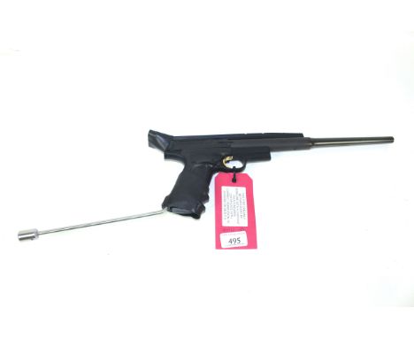 A Browning Buck mark long barrel .22Cal R/F self loading pistol ion soft case Ser.No. 213-MR-01414.
This item can only be pur