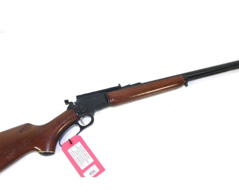A Marlin original golden 39A-S .22 R/F Cal. lever action rifle Ser.No.10253949. Original sights in place with addition of a s