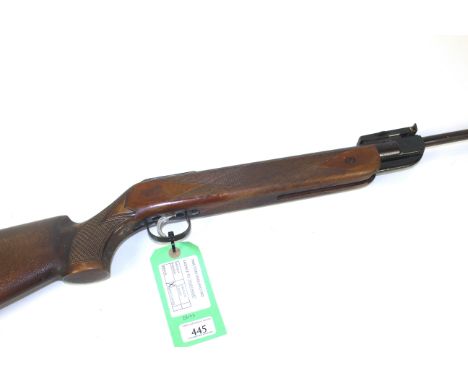 An original Model 35 .22 Cal. air rifle in working order, but rear sight and finish to stock AF.
As a post 1939 air weapon th