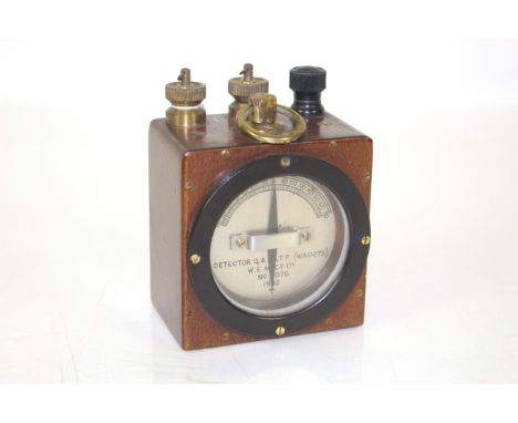 A detector Q.&I.A.T.P. dated 1942 galvanometer