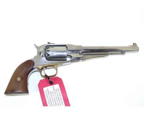 A Piette muzzle loading revolver .44 Cal in overall good condition Ser.No.246685.
This item can only be purchased by someone 