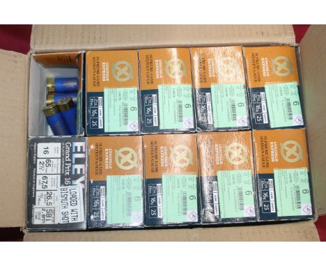 25 16 bore Eley Bismuth 5 shor fibre wads with 205 Lyalvale Express 16 bore 6 shot fibre wads.
This item can only be purchase
