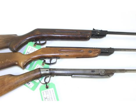 Three vintage air rifles including a Slavia 618 .177 Cal example NB all are AF
As a post 1939 air weapon the restrictions of 