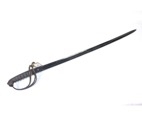 A Victorian R.A. Officers sword by Wilkinson No. 9277 (NB no scabbard)