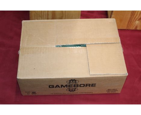 250 12 bore Gamebore Super Game 5 shot- 32gms fibre wads.
This item can only be purchased by someone with a current valid sho