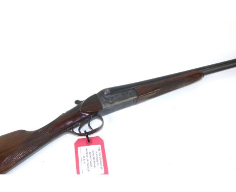 A .410 side-by-side shot gun by Jabali Ser.No.12347, 27½" barrels with good bores, a good and tidy double .410.
This item can