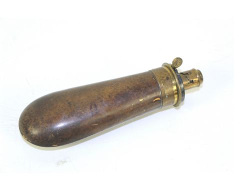 A good powder flask by G & J.W. Hawksley Sheffield