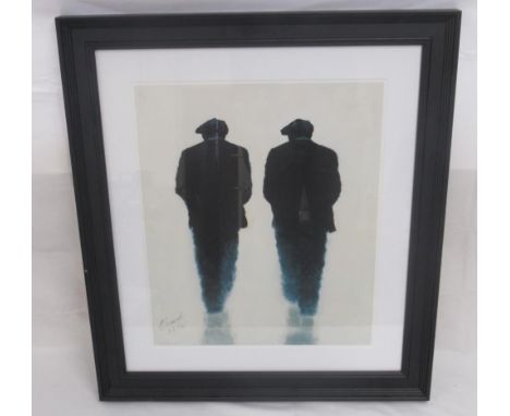 Alexander Millar 'Comrades' framed print, 61.8cm x 69.7cm 