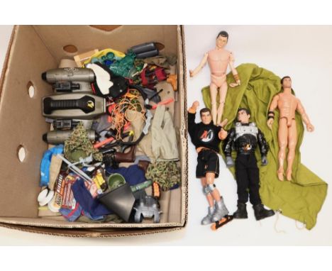 Four Hasbro Action Man figures and accessories c1990s (qty) 