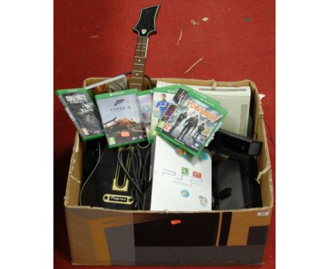 A collection of XBox One video games, to include Forza 5, Titanfall, Call of Duty: Ghosts, Tom Clancy's Division, Fifa 14, 15