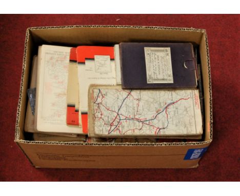 A large collection of assorted Ordnance Survey maps
