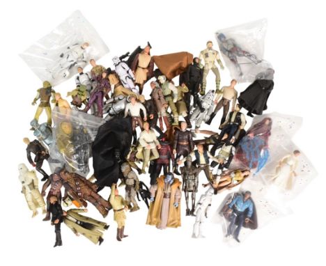 Star Wars - Hasbro / Kenner - a collection of approx x50 3.75" scale assorted 1990s to 2020s Hasbro / Kenner action figures. 