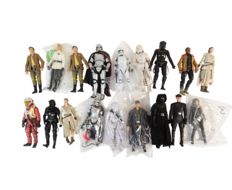 Star Wars - The Black Series - collection of unboxed 6" scale Black Series action figures. Some bagged (appear complete) othe