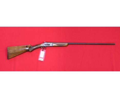 A .410 single shot shotgun, S/No.62095 by Cannon, this item can only be purchased by someone with a current valid shotgun cer