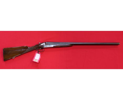 A 12 bore S/S B.L.N.E. shotgun by Eibar, S/No.46491, this item can only be purchased by someone with a current valid shotgun 