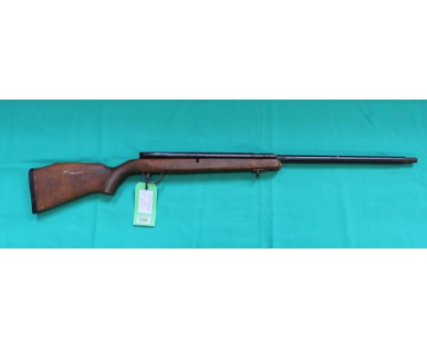 A Webley Osprey .22 cal air rifle, N.V.S.N. (as found), as a post 1939 air weapon the restrictions of the Crime Reduction Act