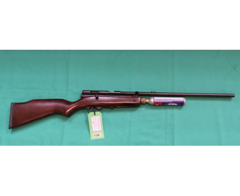 An S.M.K. XS78 CO2 bolt action air rifle (N.B. sights missing), as a post 1939 air weapon the restrictions of the Crime Reduc