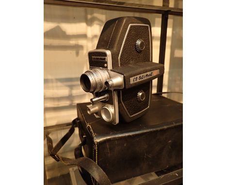 GB Bell &amp; Howell 627 16mm movie camera and case