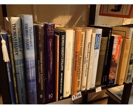 Shelf of Thomas Hardy reference books