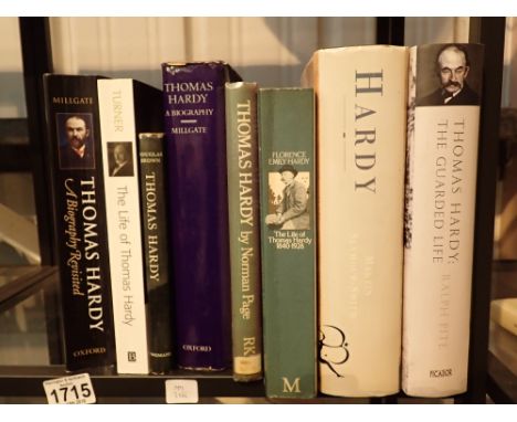 Shelf of Thomas Hardy biography books