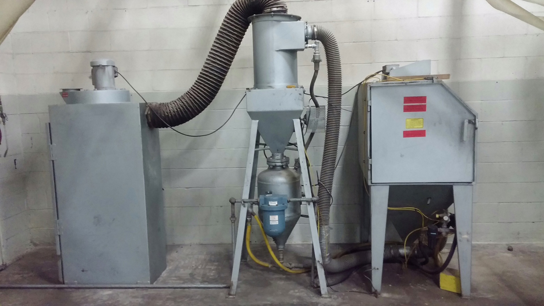 30" x 48" Universal Abrasive Blast Machine blast Model 4830PDH