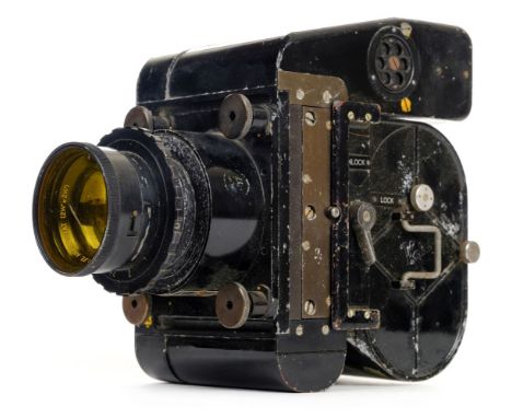 * Aerial Reconnaissance. A WWII RAF F95 Mk 6 aerial camera by W. Vinten Ltd London, black finish with stores reference plate 