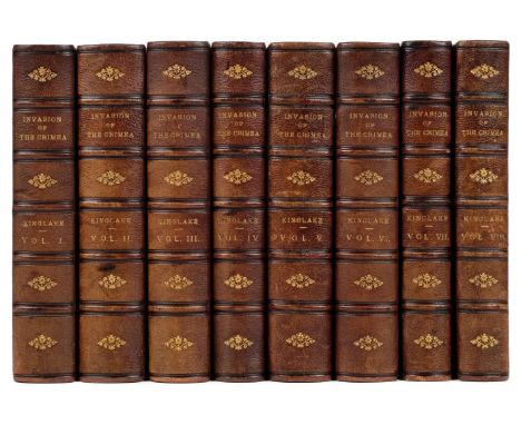 Kinglake (Alexander William). The Invasion of the Crimea: its Origin, and an Account of its Progress down to the Death of Lor