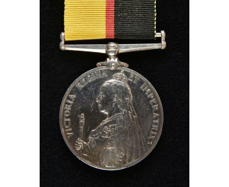 * Queen's Sudan 1896-1898 (4538. Pte. C. Dell. 2/R. Bde:), contact marks to obverse, very fine (Qty: 1)