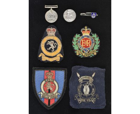 * Africa General Service 1902-56, E.II.R. (2322 Sgt So.. Ara.. Mng Sua..), planchet only and attempted naming erasure, very f