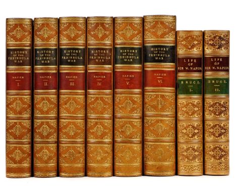 Napier (William Francis Patrick). History of the War in the Peninsula and in the South of France, from the Year 1807 to the Y