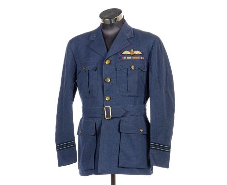 * S.O.E. A WWII RAF uniform belonging to Freddie Clark who was a pilot on SOE duties flying out of Tempsford, Clark was shot 