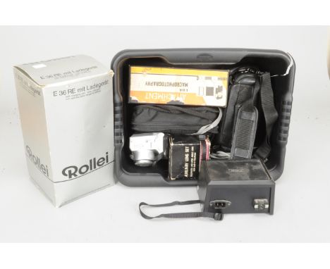 Cameras and Accessories, a Fuji Finepix 2800 Zoom digital camera, a Canon Mini DV camcorder, a Proline portable DVD player, M
