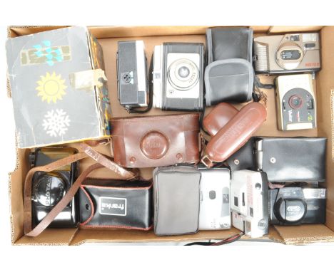 Snapshot Cameras, a Le Clic TUFF35, a Photax Depose, a Viva 126 1000, an Ilford Sporti, a Purma Plus, a Miranda Solo Twin MD,