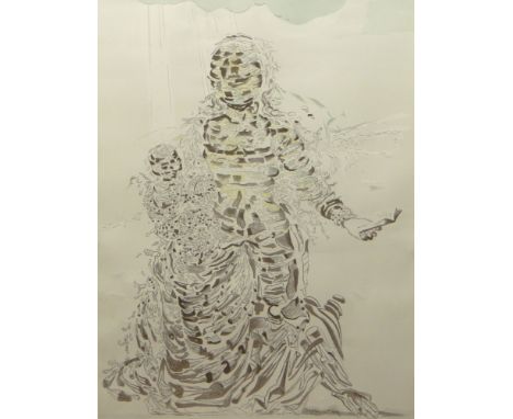 Salvador Dali Spanish (1904-1989) Limited Edition Color Lithograph, Untitled Pencil Signed Salvador Dali Lower Right and Limi
