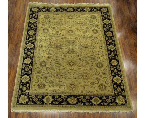 Mid 20th Century Caucasian Oriental Rug. Unsigned. Good to Very Good Condition. Measures 167-3/4 Inches by 120-5/8 Inches. We