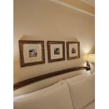 3 x Framed Landscape Prints After John Sell Cotman (British 16 May 1782 / 24 July 1842) .Glazed