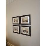 4 x Prints After Joseph Mallord William Turner (23 April 1775 / 19 December 1851) (1) St Agathis