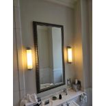 Accent Mirror Contemporary Decorative Frame Bevelled Mirror Plate 60 x 120cm ( Loc RM. 409)
