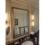 A Bevelled Frame Mirror 81 x 120cm ( Loc RM. 408)