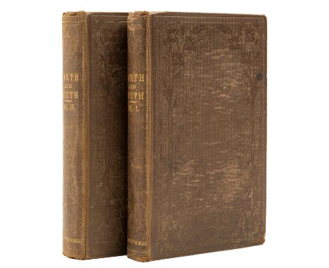 Gaskell (Elizabeth C.) North and South, 2 vol., first edition, half-titles, vol. 1 with 1p. advertisements to front and 4pp. 