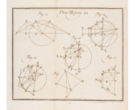 Mathematics.- Stewart (Matthew) Some general theorems of considerable use in the higher parts of mathematics, first edition, 