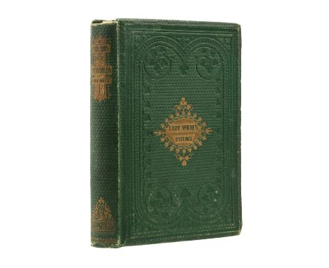 Wilde (Oscar).- Wilde (Lady Jane Francesca) "Speranza". Poems by Speranza (Lady Wilde), first edition, advertisement leaf for