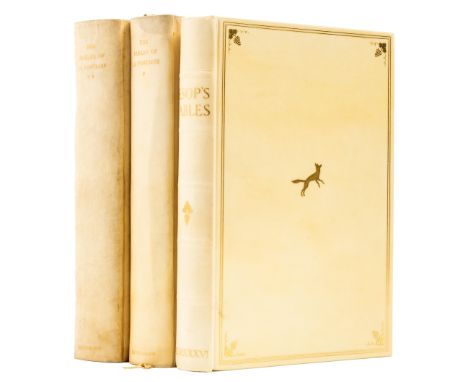 Gooden (Stephen).- Aesop.&nbsp;Fables, translated by Sir Roger l'Estrange, Kt., number 122 of 525 copies on hand-made paper s
