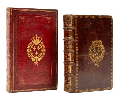 Binding.- Royal Arms.- Office de la Semaine Sainte, engraved additional title laid-down to sheet, ink note in later hand to r