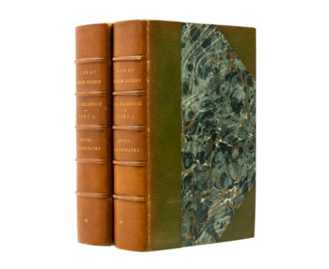 Dickens (Charles).- Mackenzie (R. Shelton) Life of Charles Dickens, 1 vol. bound in 2, plate with facsimile signature, extra-